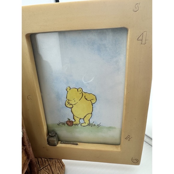 New! Disney Winnie the Pooh Michel & Co Triple Frame-School Scene - Picture 9 of 16